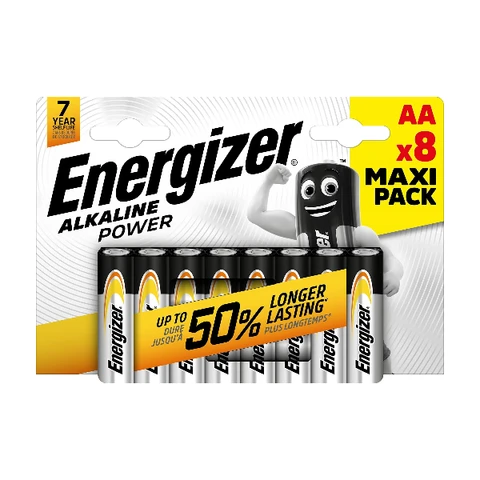 S9337 Energizer AA Alkaline Power - Packung mit 8