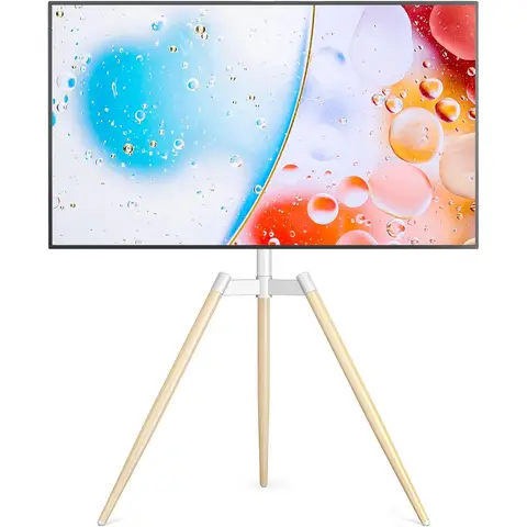 Tripod TV Stand for 32-60 Screen - Swivel Height Adjustment - Max 35 kgs VESA 400x400mm