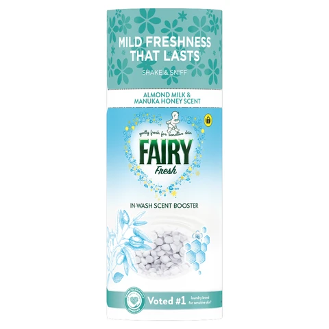 Fairy InWash Scent Booster, Almond Milk & Manuka Honey, 155g