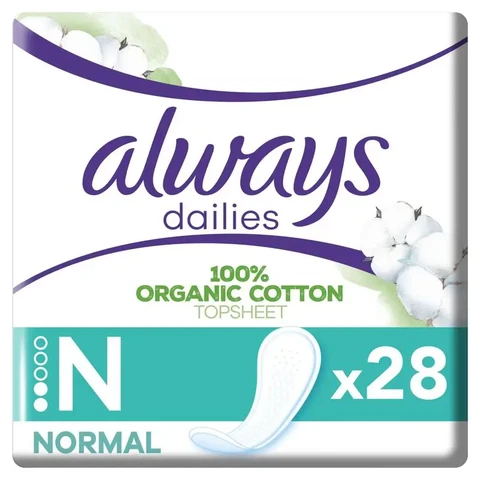 Always Daily Cotton Protection Inlegkruisjes Normal 28 Inlegkruisjes