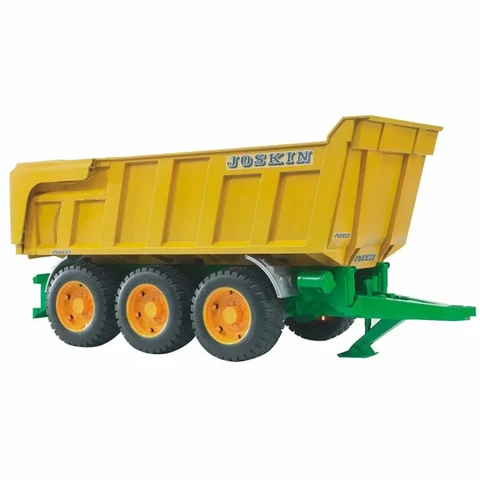 bruder 02212 - Joskin Wannenkippanhänger - 1:16 Kippanhänger, Transportanhänger, Bordwandanhänger, Muldenkipper, Traktor Zubehör, Landwirtschaft, Bauernhof