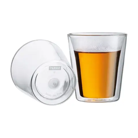 BODUM CANTEEN - 6 verres 0,2L - Double paroi - Moyen