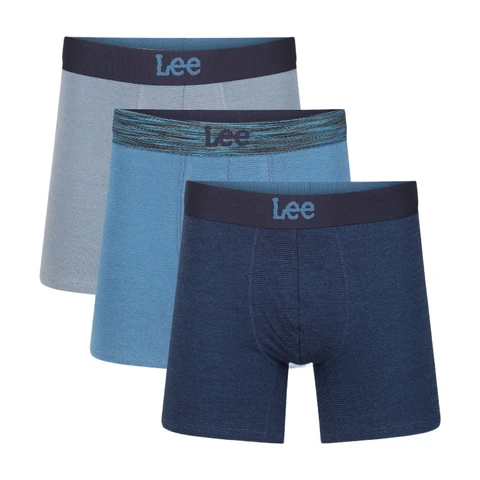 LEE TRUNKS HAXTON-RIVET Medium - Navy/midcentury blue/Lee Gray - Smaak