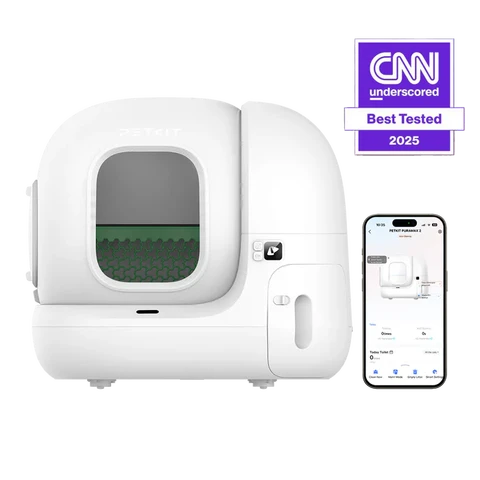 PETKIT Pura Max 2 automatische Katzentoilette, 76 l Fassungsvermögen, automatische Reinigung, xSecure