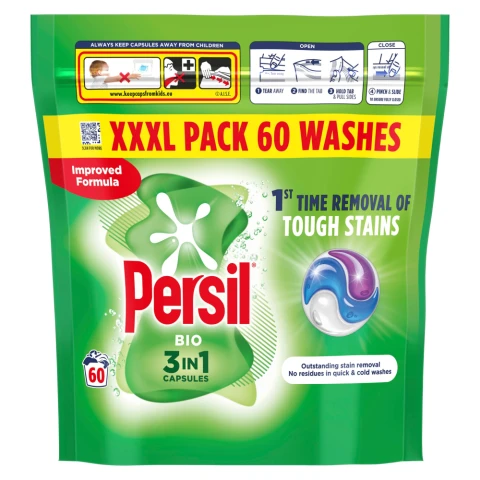 Persil  3 in 1 Washing Capsules Bio 60 washes 