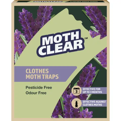 Clear Clothes Moth Trap 2pk