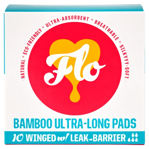 Flo 10 Bamboo Ultra-Long Pads