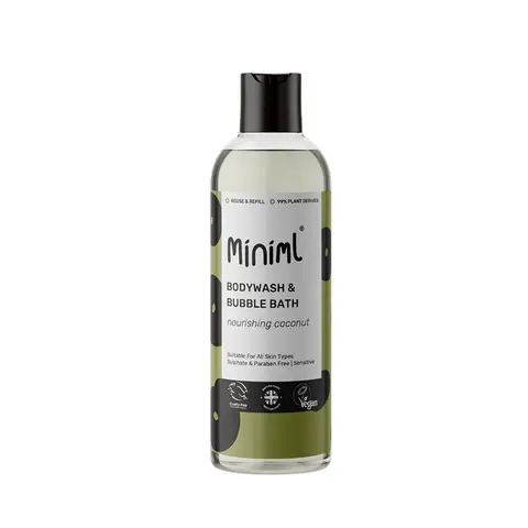 Miniml Bodywash & Bubble Bath Nourishing Coconut 500ml