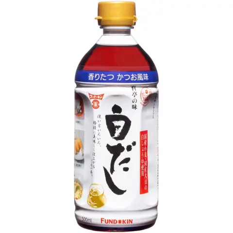 Fundokin White Dashi 500ml/bottle  白高湯 500ml/瓶