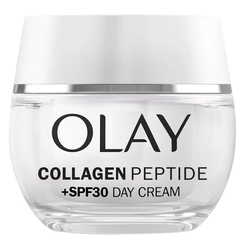 Olay Collagen Peptide Face Moisturiser with SPF 30 Anti-Ageing Skincare Cream 50 ml