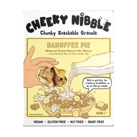 Cheeky Nibble - Banoffee Pie Granola - 460g