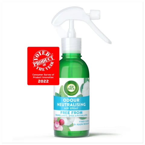Air Wick Odour Neutralising Air Spray Fresh Cotton & Apple Blossom 237ml