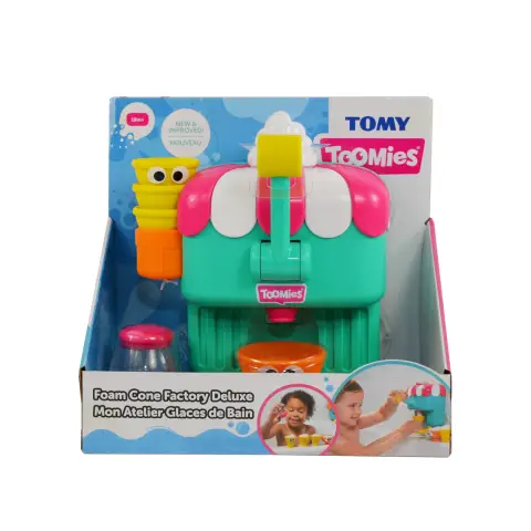 Tomy Toomies Foam Cone Factory Deluxe Bath Toy
