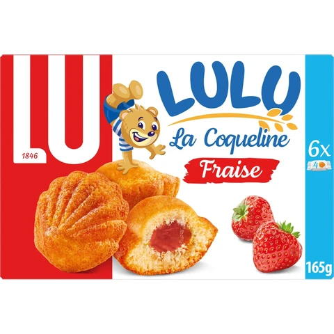 COQUELINE coqueline fraise  165g