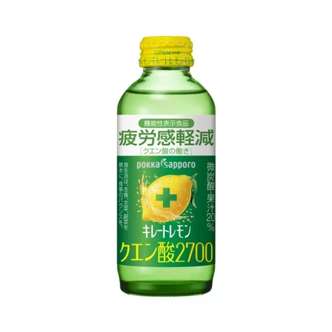 Kireto Lemon & Citric Acid Refreshing Beverage, 155ml
