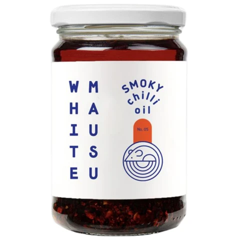 White Mausu Smoky Chilli Oil, 240g