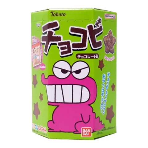 Tohato biscuits de maïs saveur chocolat 25 g/boîte