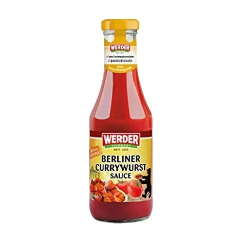 Werder Berliner Currywurst Sauce 450 ml