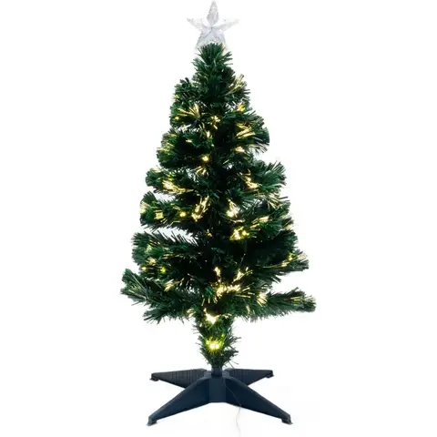 Weihnachtsbaum mit Lichtwellenleiter, 90cm