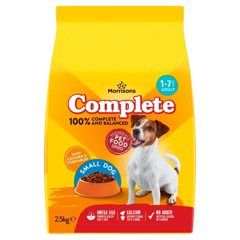 Morrisons Chicken & Veg Dry Dog Food 2.5kg