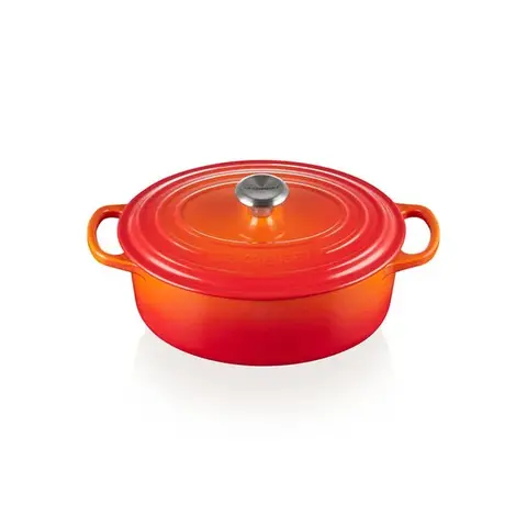 Le Creuset Plat à Rôtir Signature Ovale 33 cm - Rouge (21178330902430)