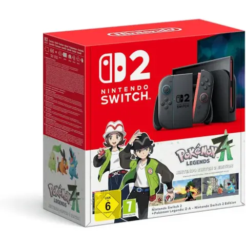 Nintendo Switch 2 Hardware + Pokémon Legends Z-A Edition 