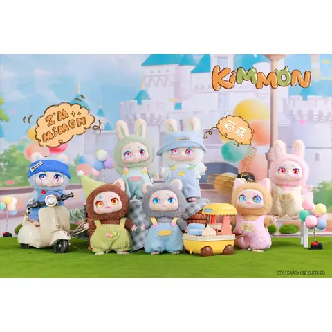 Kimmon Mimon Plush Character Blind Box Assortment