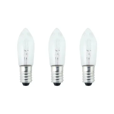 Christmas Workshop Candle Bridge Bulbs 3pcs