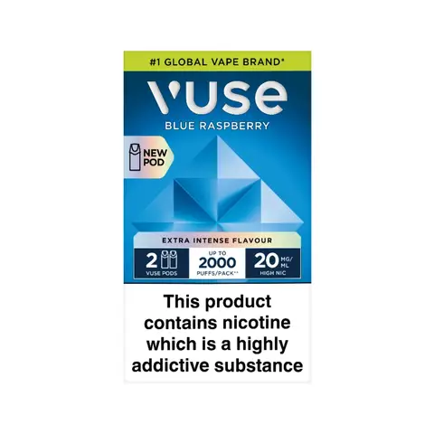 VUSE POD BLUE RASPBERRY VPRO 20MG