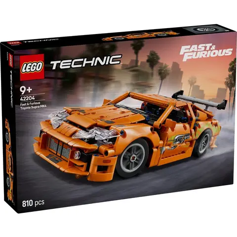LEGO Technic 42204 Snelle en Woeste Toyota Supra MK4 Auto Set