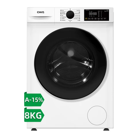 CHiQ JKW85883W 8 kg 1400 Spin Freestanding Washing Machine - White - A Energy Rating