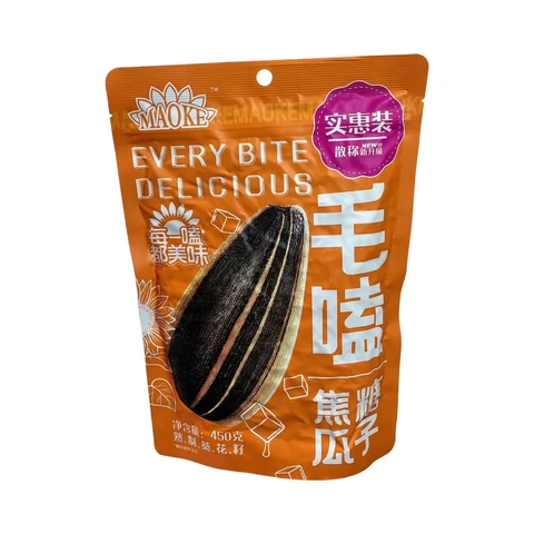 Chacha Melon seeds Melon Seeds Caramel Flavor 450 g