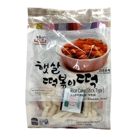 Matamum - Koreanische Reiskuchen-Stäbchen - 600 g