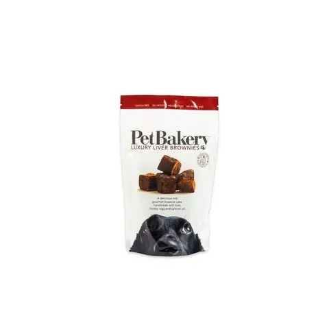 Pet Bakery Luxury Liver Brownie Dog Treats 190g