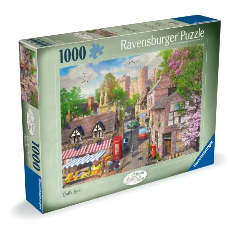 Ravensburger Down the Lane No.5 Castle Lane, 1000 Piece Jigsaw Puzzle