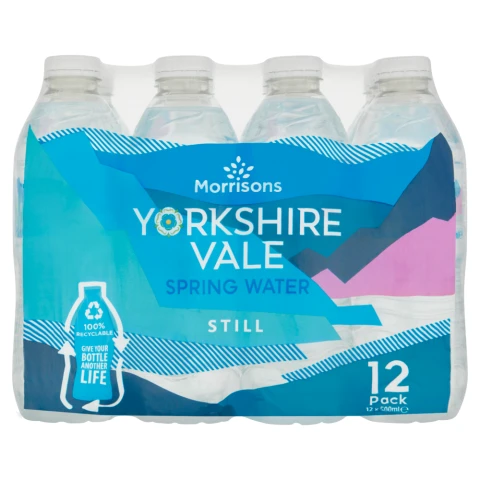 Morrisons Yorkshire Vale Water 12 X 500ml
