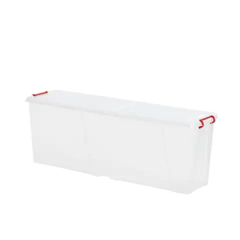 Christmas Tree Box 125L-Clear /Red