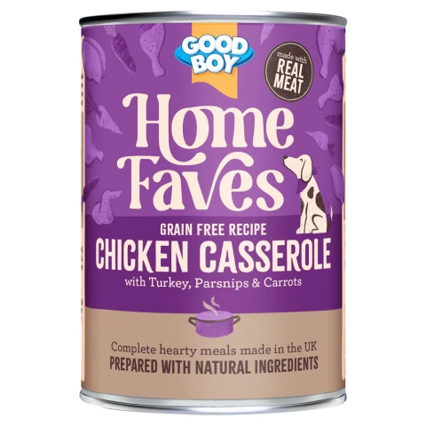 Good Boy Home Faves Chicken Casserole 395g