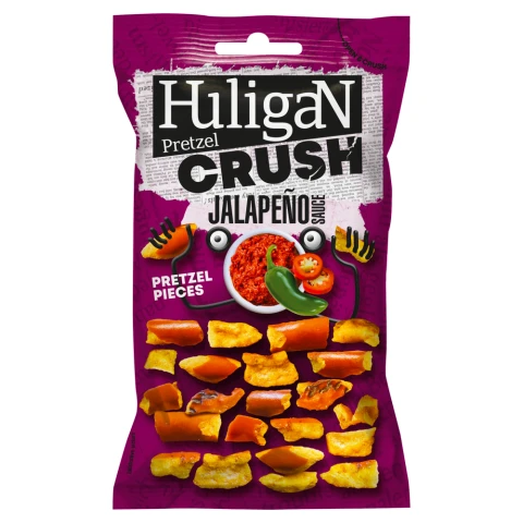 Huligan Pretzel Crush Jalapeno - 65G