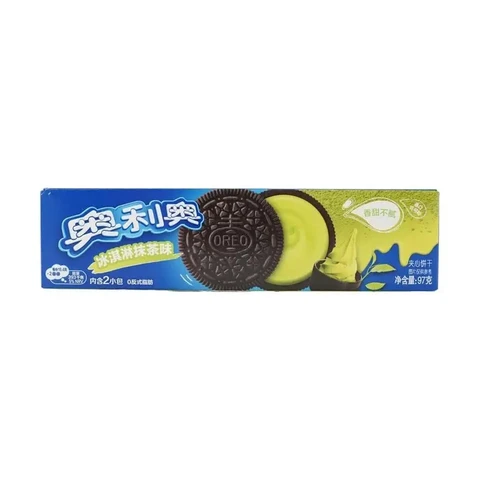 Oreo Biscuits saveur crème glacée au matcha - 97 g