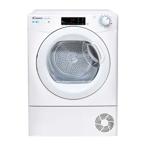 Candy Smart Pro 10kg Condenser Tumble Dryer – White | B Energy Rated | Wi-Fi Connected | Sensor Dry | Easy Case (CSOEC10TE-80)