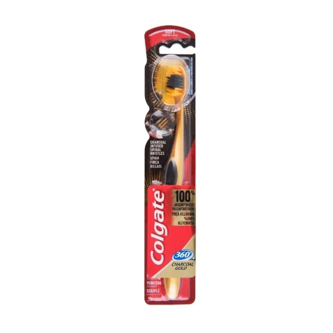 Colgate Tandenborstel Charcoal Gold Zacht