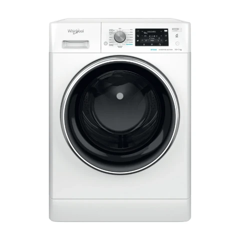 Whirlpool FFWDD1074269BCVFR Lave-linge séchant 10 kg FreshCare+ - Blanc