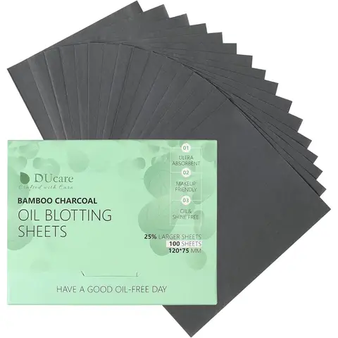 DUcare Oil Blotting Sheets for Face 100 Counts