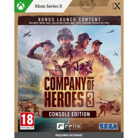 Company Of Heroes 3 : Console - Launch Edition (Metal Case) (Xbox Series X)