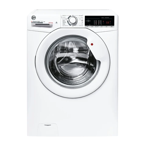 Hoover H-Wash 300 Lite 8kg Washer 5kg Dryer – White | E Energy Rated | 1400rpm | Sensor Dry | NFC Connected (H3D 485TE/1-80)