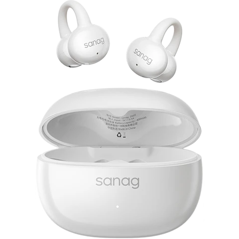 Sanag Z60S Ear Clip  Earbuds Wireless Outdoor Sports TWS Earphones Open Ear Headphones S-Z60S-CL-Headphones-Beige