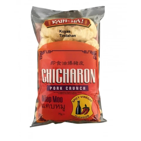 Kain-Na! Chicharon Spicy Vinegar 70g