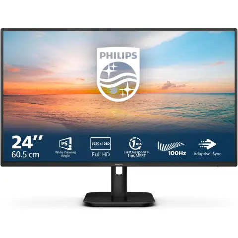 Philips 1000 series 24E1N1100A/00 24" IPS Full HD 4ms Built in Speakers Monitor