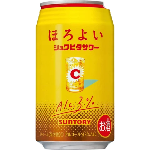 Suntory Horoyoi Shwabita Soda 350ml